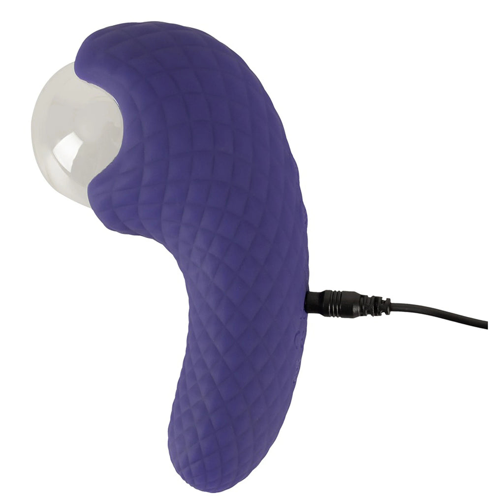 Vibrador Duplo com Esfera de Plasma e Silicone