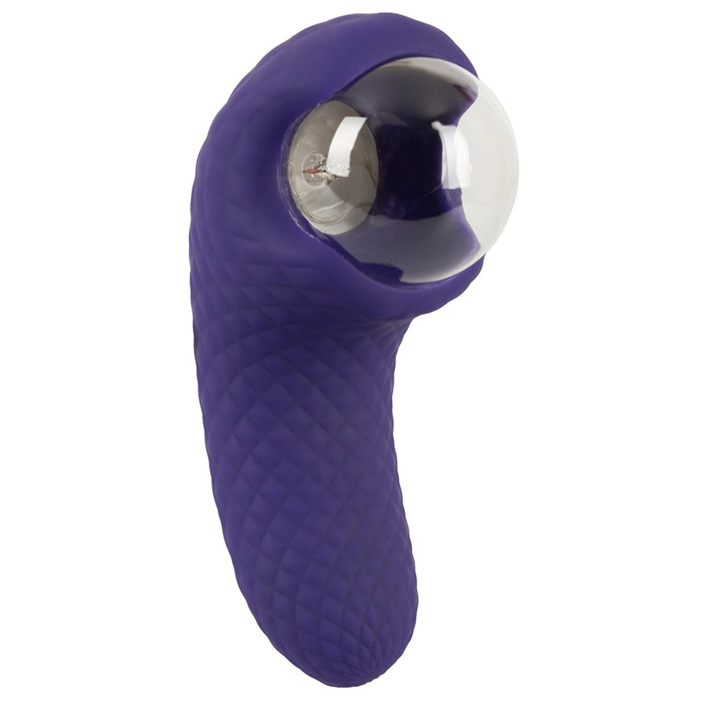 Vibrador Duplo com Esfera de Plasma e Silicone