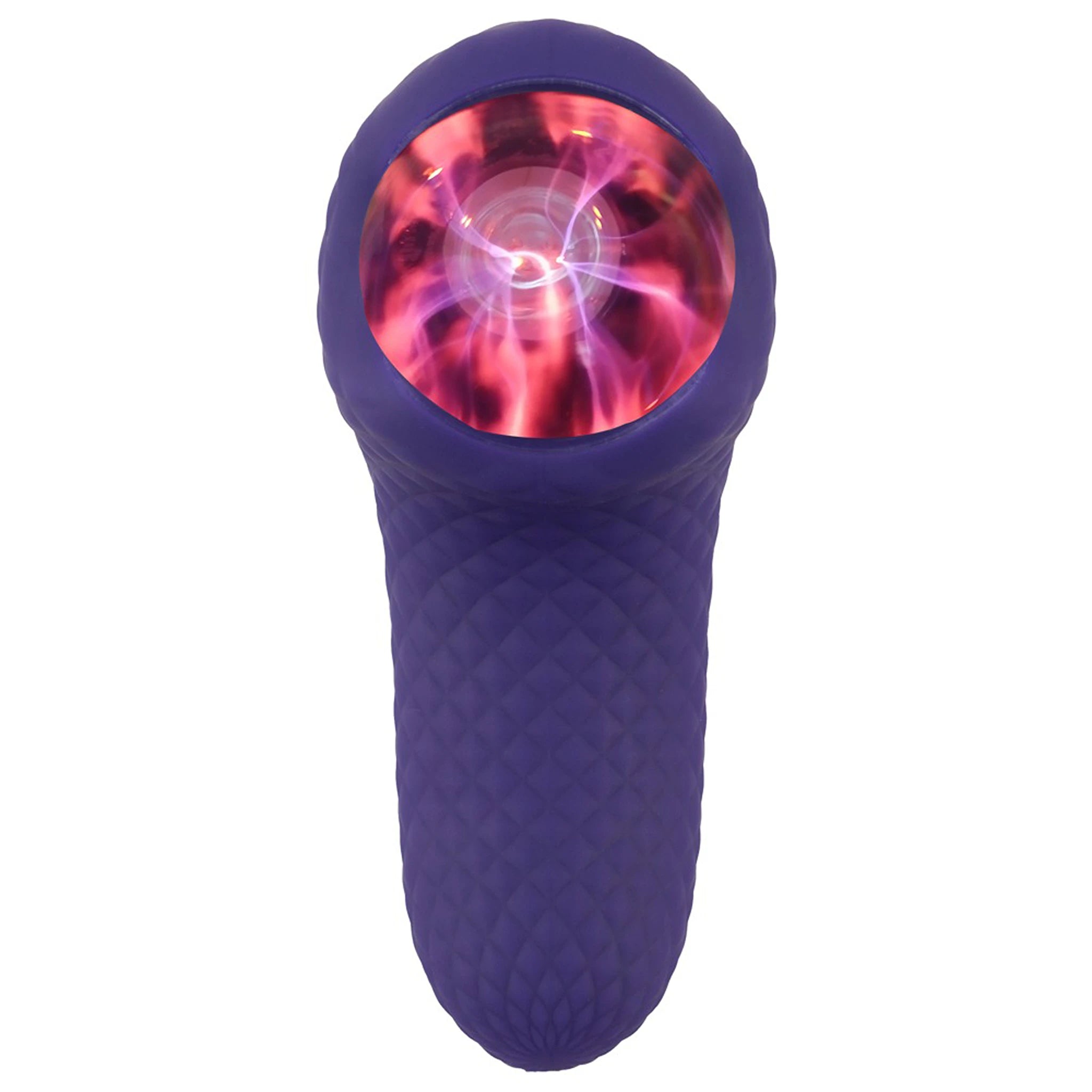 Vibrador Duplo com Esfera de Plasma e Silicone