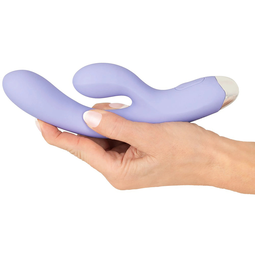 Vibrador Rabbit Curvo Rivano com Motores Independentes