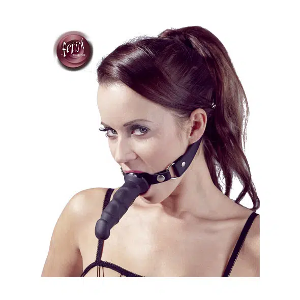 Mordaça com Dildo Heavy Duty
