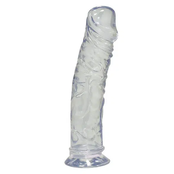 Dildo Crystal Clear Médio