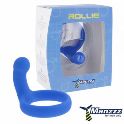 Rollie Blue - Anel e Massajador de perineo