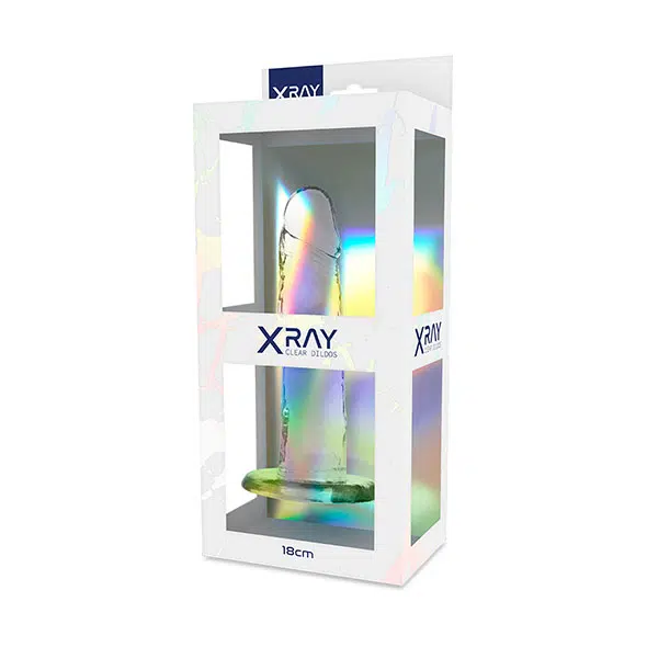 Dildo Jelly 18CM XRay - Vibrolandia
