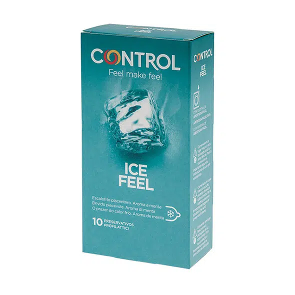 Preservativos Control Ice Feel (10 UN) - Vibrolandia
