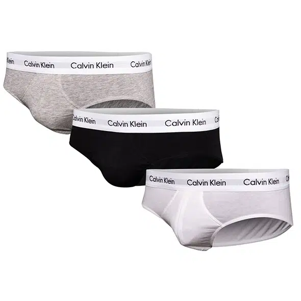 Pack 3 Slips Low Rise Calvin Klein - Vibrolandia