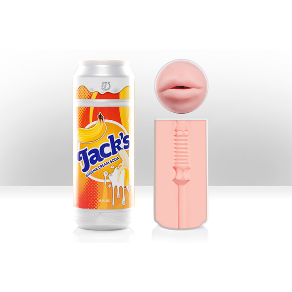 Masturbador Fleslight "Sex in-a-Can" feito de Cyberskin