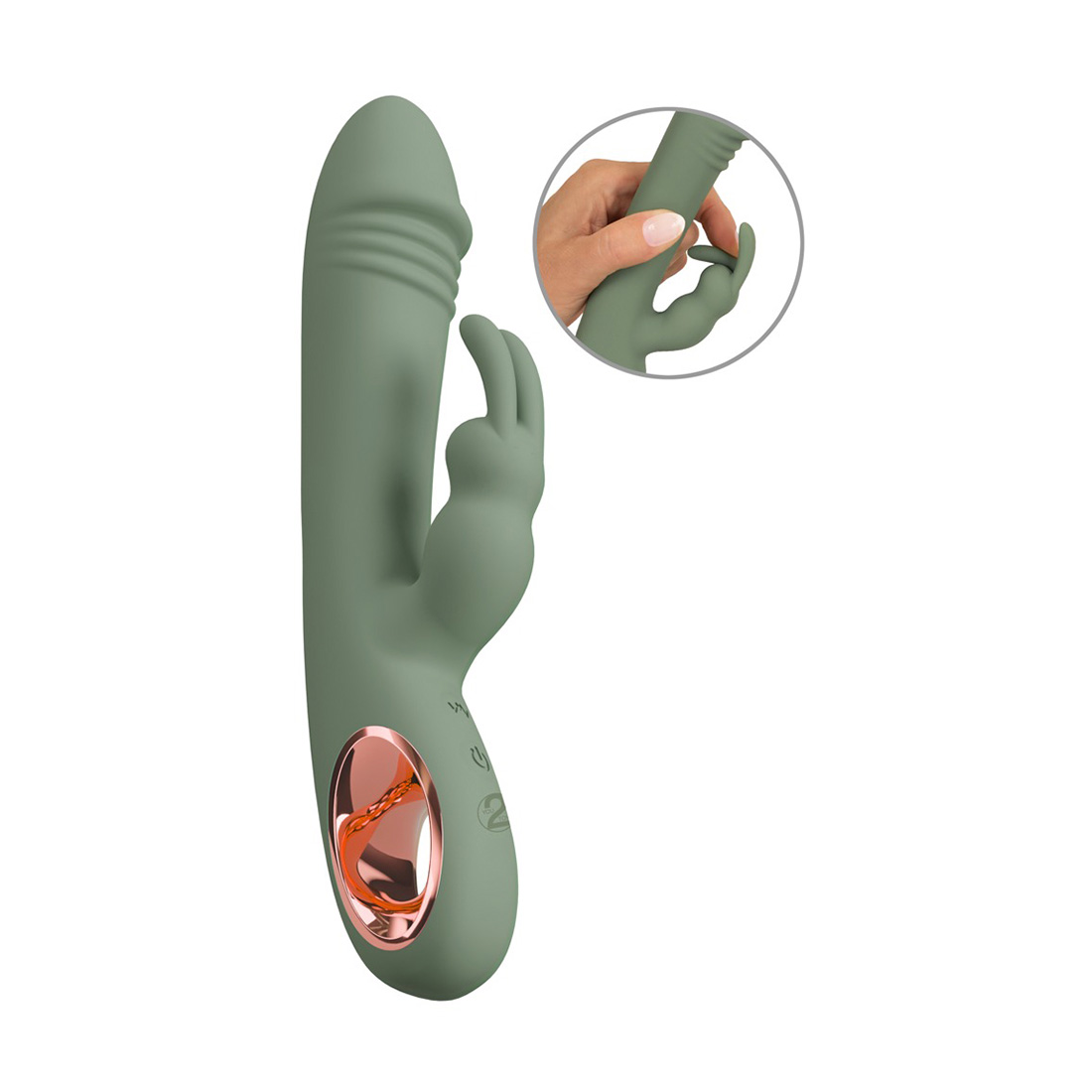 Slim Rabbit Olive Slim Rabbit Olive - Image 1