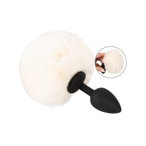 Fluffy Plug White - S