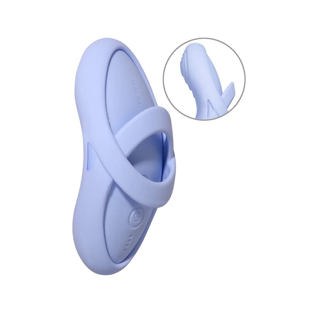 Vibrador de Dedo Echo 2 Azul - Image 1