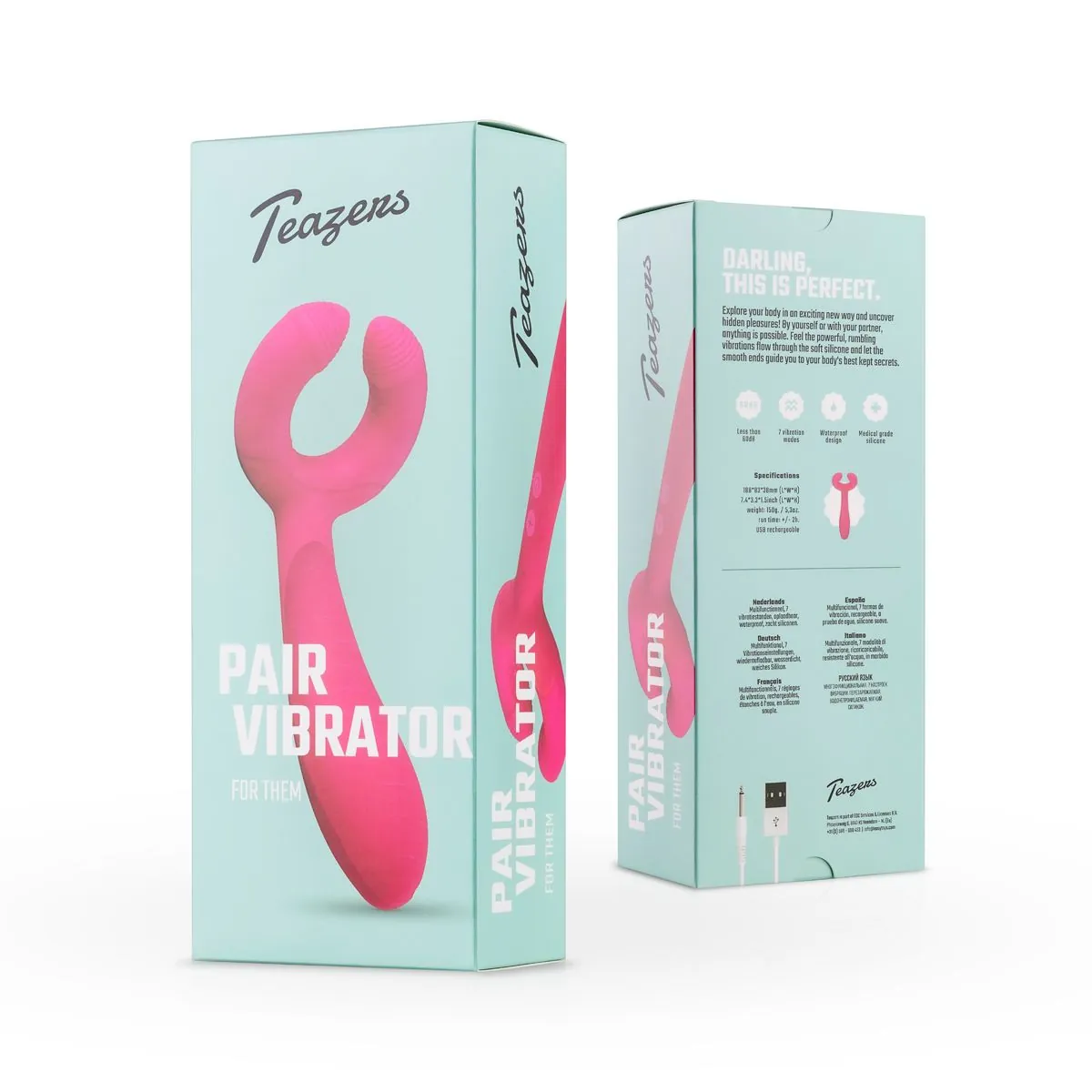 Vibrador Teazers Para Casais - Image 9