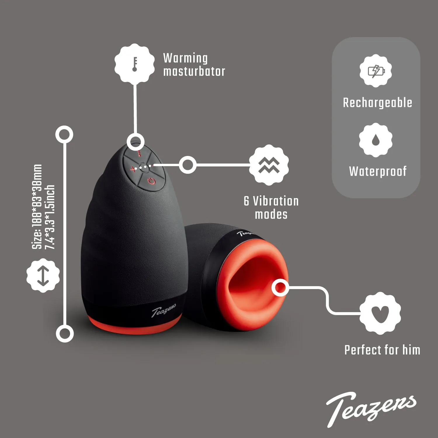Masturbador Teazers Para Ele - Image 5