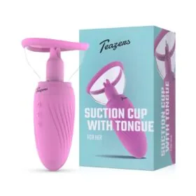 Vibrador Teazers Com Sucção e Estimulador de Clitóris