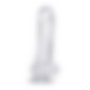 Dildo Crystal Clear com Ventosa